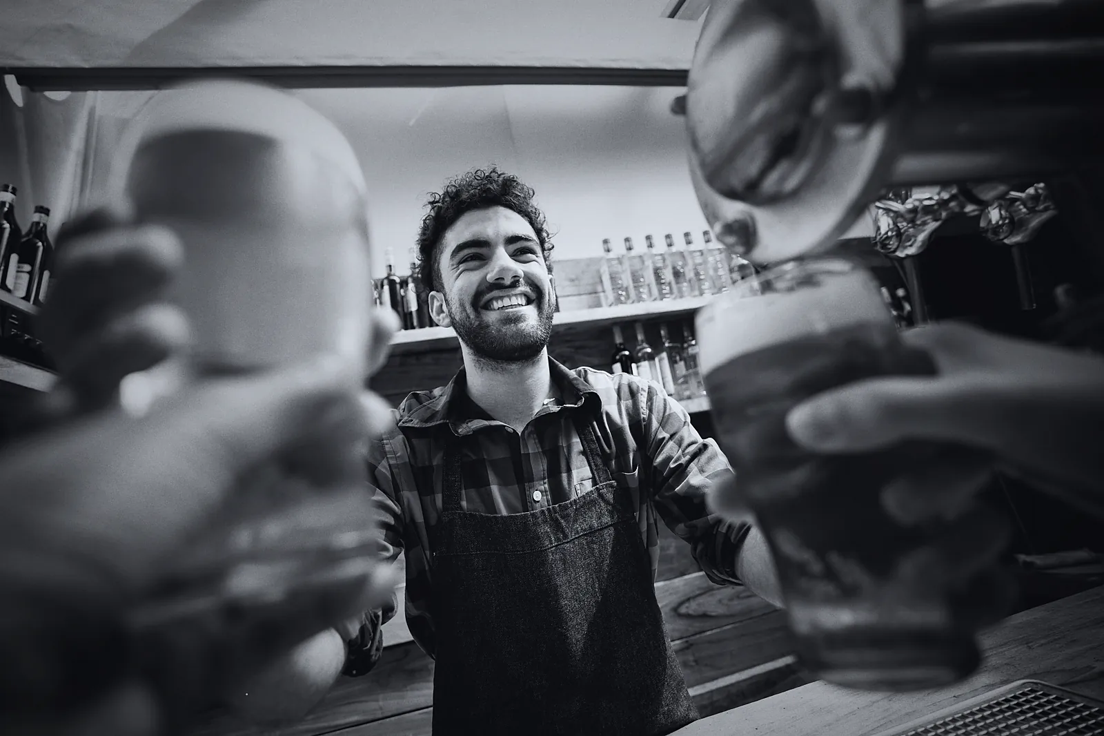 Cheers all around